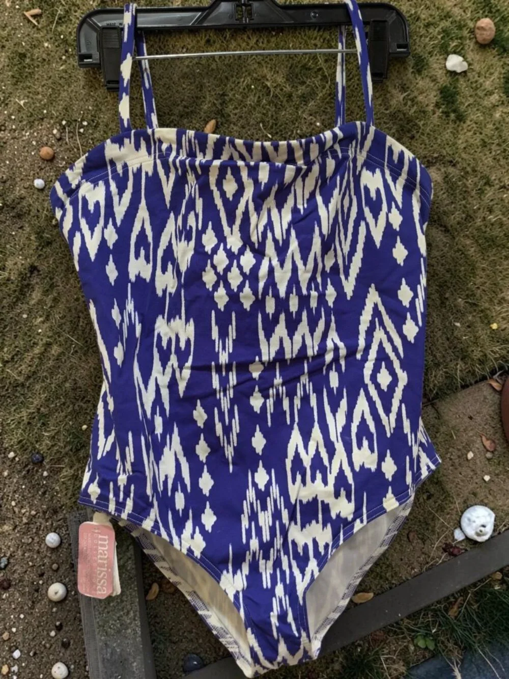 ERES Cloud Wind One-Piece Swimsuit Size 42 US 10 NWT /small Defect.